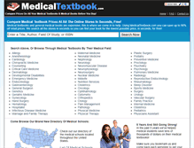 Tablet Screenshot of medicaltextbook.com
